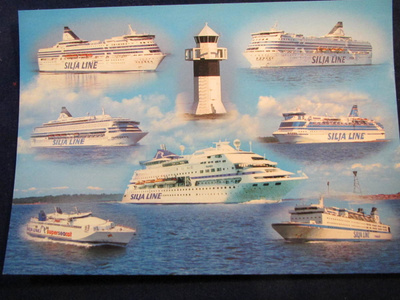 Silja Line. Laivakortti