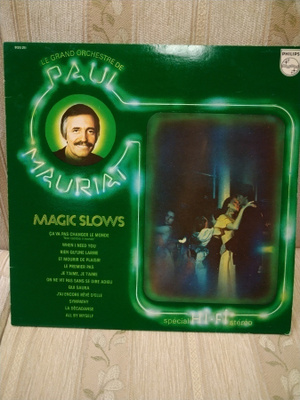 Le Grand Orchestre de PAUL MAURIAT Magic Slows LP-Levy