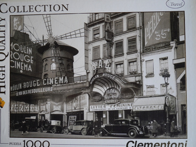 Palapeli 1000 p., Moulin Rouge, Pariisi