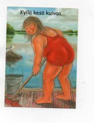 "°KYLLÄ KESÄ KUIVAA..." -KORTTI / Hörölä