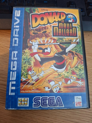 Sega Mega Drive Donald Duck in Maui Mallard CIB