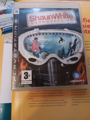 PS3 Shaun White Snowboarding BLES 00403 videopeli