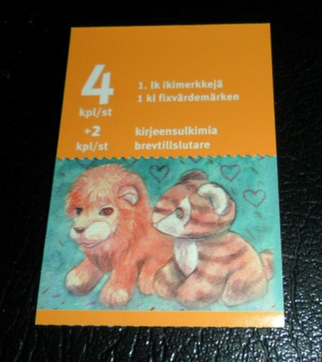 LAPE V63 ** YSTÄVYYDELLÄ-LELUJA. 4 KPL 1 LUOKAN MERKIT