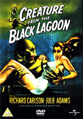 Mustan Laguunin Hirviö (1954) kauhu scifi kulttileffa --UUSI