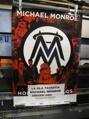 MICHAEL MONROE - HORNS AND HALOS KEIKKA JULISTE