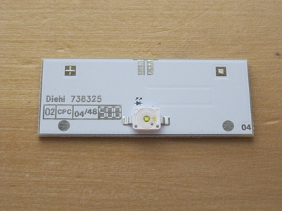 JÄÄKAAPIN LED VALOKORTTI .  BOSCH / SIEMENS YM.