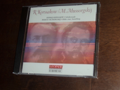CD R. Korssakow  & M. Mussorgskij