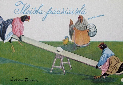 Iloista pääsiäistä Jenny Nyström