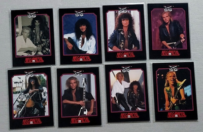 Michael Schenker MSG -keräilykortit v.1991
