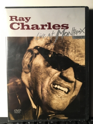 RAY CHARLES: Live At Montreaux 1997, DVD, muoveissa