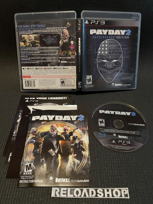 Payday 2 - SAFECRACKER EDITION - US PS3 - CiB