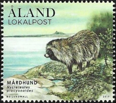ÅL 2017  ÅV 28  Metsän nisäkkäitä  Lokalpost  **  LaPe 432