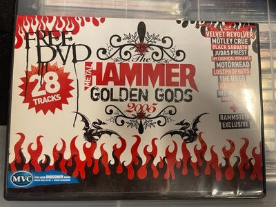 VARIOUS - The Metal Hammer Golden Gods 2005 DVD double sided