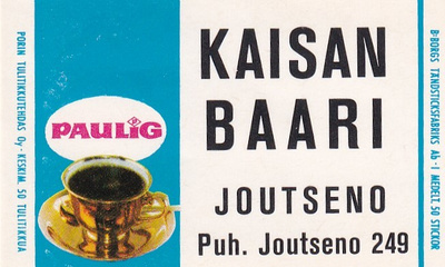 Joutseno, Kaisan Baari , Paulig   6/13