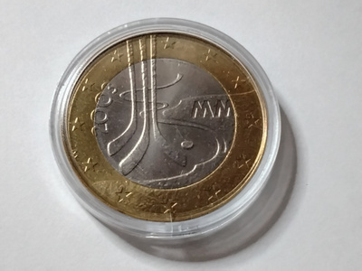 Suomi 5 euro 2003 unc jääkiekon MM