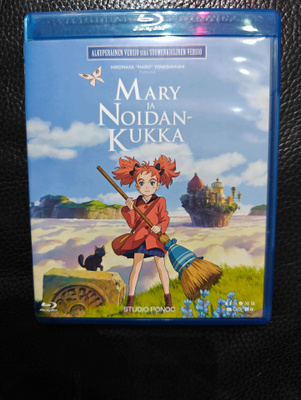 Mary ja Noidankukka (2017) Blu-ray Suomijulkaisu