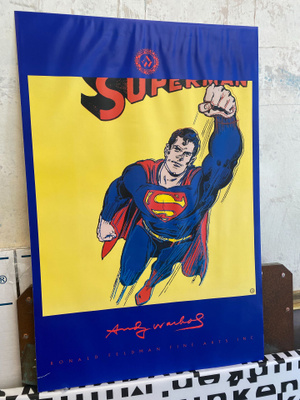 Andy Warhol Superman posteri