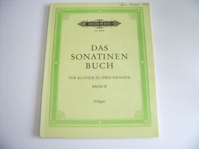 DAS SONATINEN BUCH 2, piano