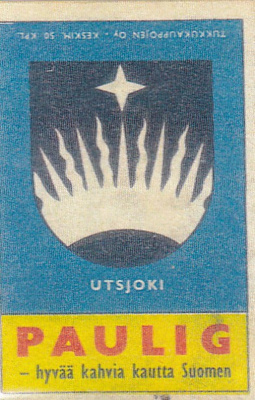 Utsjoki , Paulig, vaakuna   sk3/1