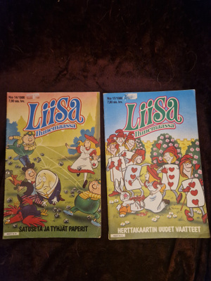 Sarjakuva lehdet, Liisa Ihmemaassa