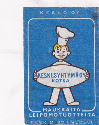 Kotka, Keskusyhtymä Oy , Maukkaita leipomotuotteita    e58