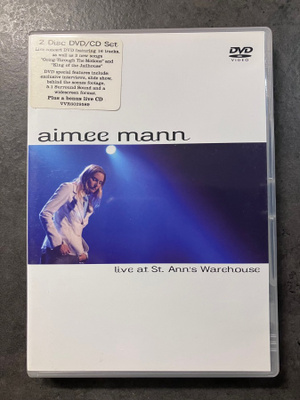 Aimee Mann - Live at St. Ann's Warehouse DVD + CD