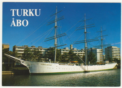 Turku laivakortti Suomen Joutsen