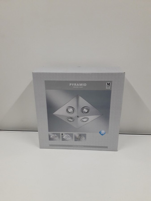 Kattovalaisin Pyramid 4lmp (chrome, MarkSlöjd, uusi)