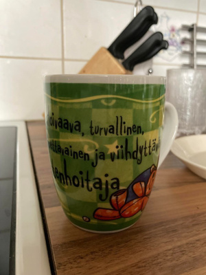 Ihana lastenhoitaja muki