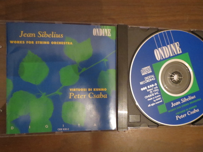 Virtuosi di Kuhmo: Works for String Orchestra (Sibelius) CD