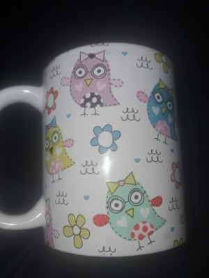 Pöllö muki ja muita vastaavia mukeja  4e/kpl