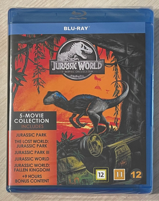 Jurassic Park & Jurassic World (1993-2018) Blu-ray (UUSI)