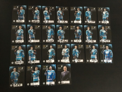 11-12 Pelicans Team Issue kortteja nimikirjoituksella