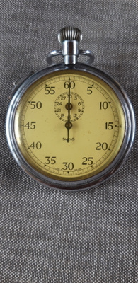 Vanha sekuntikello Smiths, made in England, ajanottokello