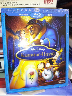 2 Blu-ray + DVD : Kaunotar ja hirviö ( SIS POSTIKULU