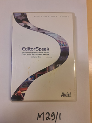 Avid Educational Series,  EditorSpeak