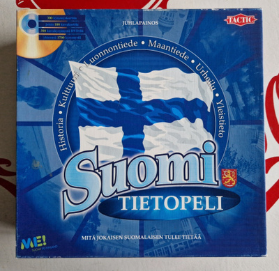 Suomi tietopeli hieno kunto Tactic