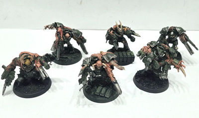 WH40K - 6kpl Chaos Space Marines Terminators [K97]