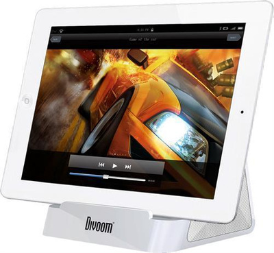 DIVOOM iFit-2 Kaiutinteline, Ladattava, 6W RMS, 3.5mm, valk.