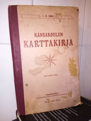 INHA :  KANSAKOULUN KARTTAKIRJA ( 4p. 1912)
