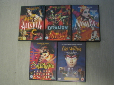 CIRQUE DU SOLEIL PAKETTI ( 11 x dvd )