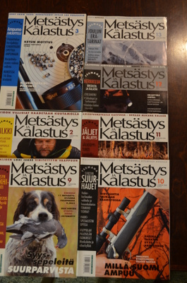 Metsästys ja Kalastus lehdet 2,3,9,10,11,12,13/2006