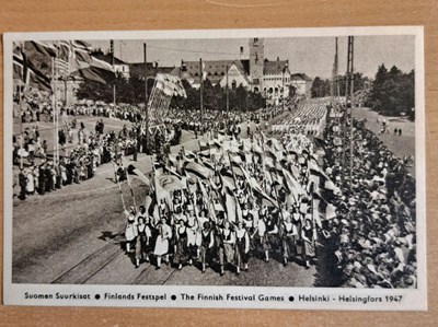 Helsinki, Suomen Suurkisat 1947, n:o19, marssi, kulkematon