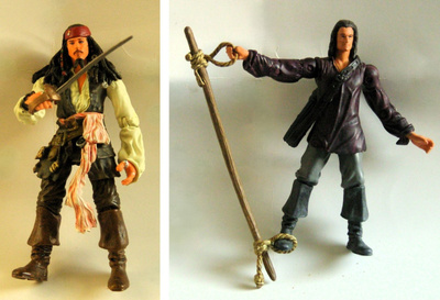 Pirates Of The Caribbean Figuuri setti