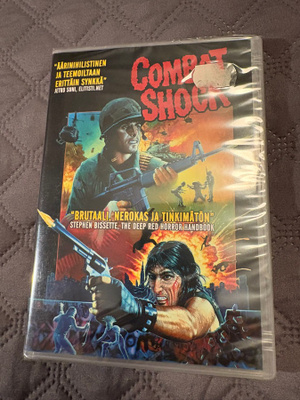 Combat Shock DVD Troma *UUSI* SuomiTXT