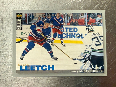 1995-96 Collector's Choice Player's Club #247 Brian Leetch