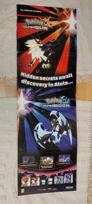 Pokemon Ultra Sun/Ultra Moon promo pahviständi
