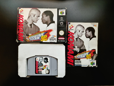 N64: International Superstar Soccer 98 (CIB, Suomiohjeet)