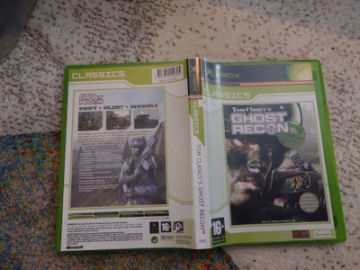 tom clancy's ghost recon xbox og cib