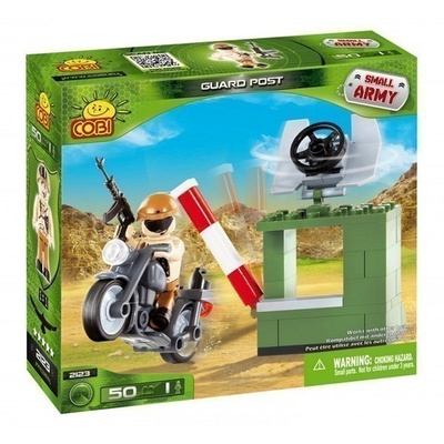 Cobi Small Army Guard Post, 50 palikkaa, 1 hahmo *UUSI*
